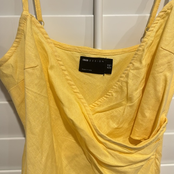 ASOS Linen midi summer dress - Picture 2 of 5